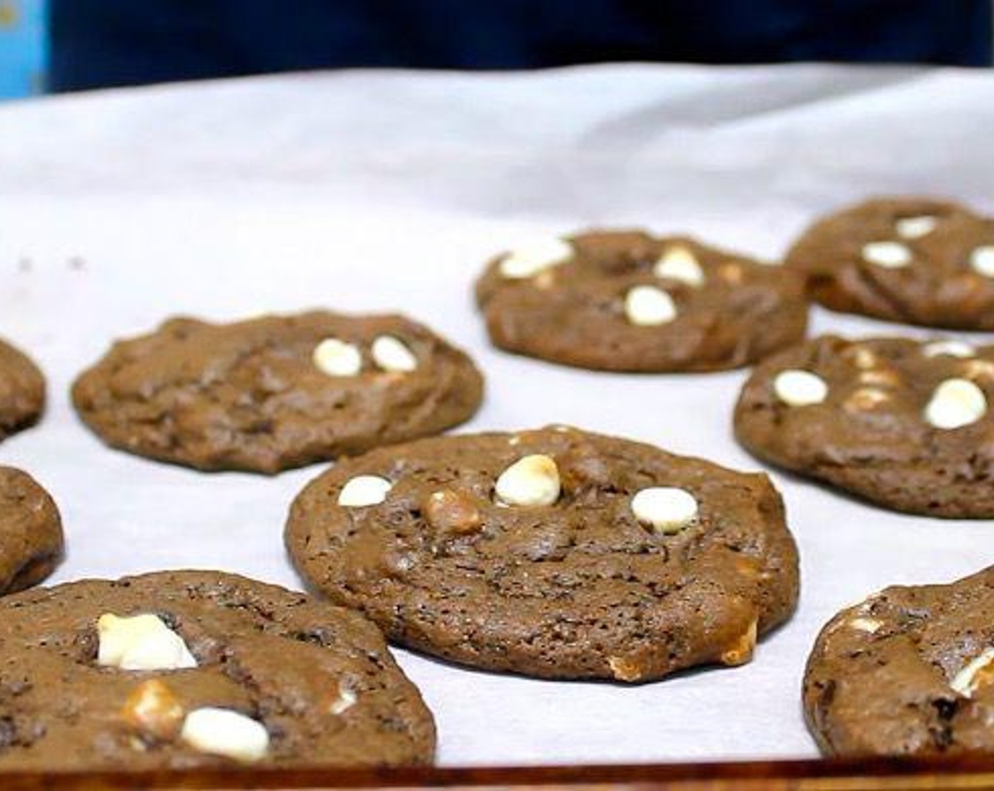 Double Chocolate White Chocolate Chips Cookies