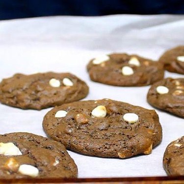 Double Chocolate White Chocolate Chips Cookies Recipe | SideChef