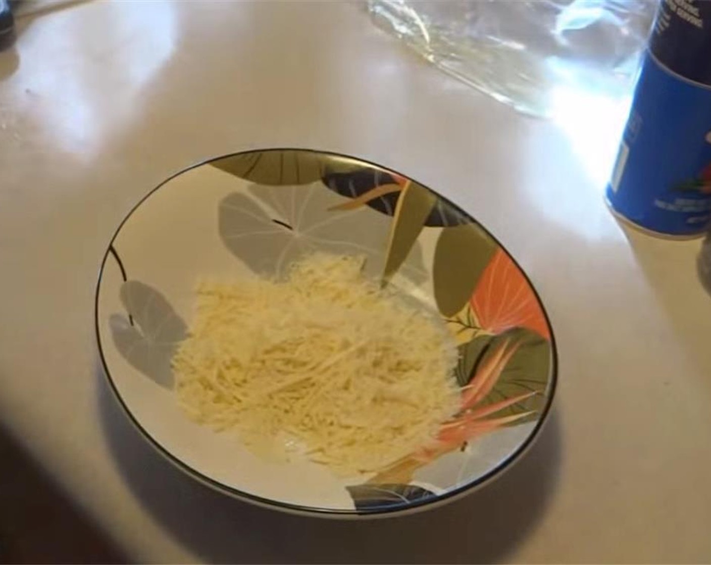 step 4 In a wide bowl or plate, combine Panko Breadcrumbs (1/4 cup), Parmesan Cheese (1/4 cup), Kosher Salt (1/4 tsp), and Ground Black Pepper (to taste).