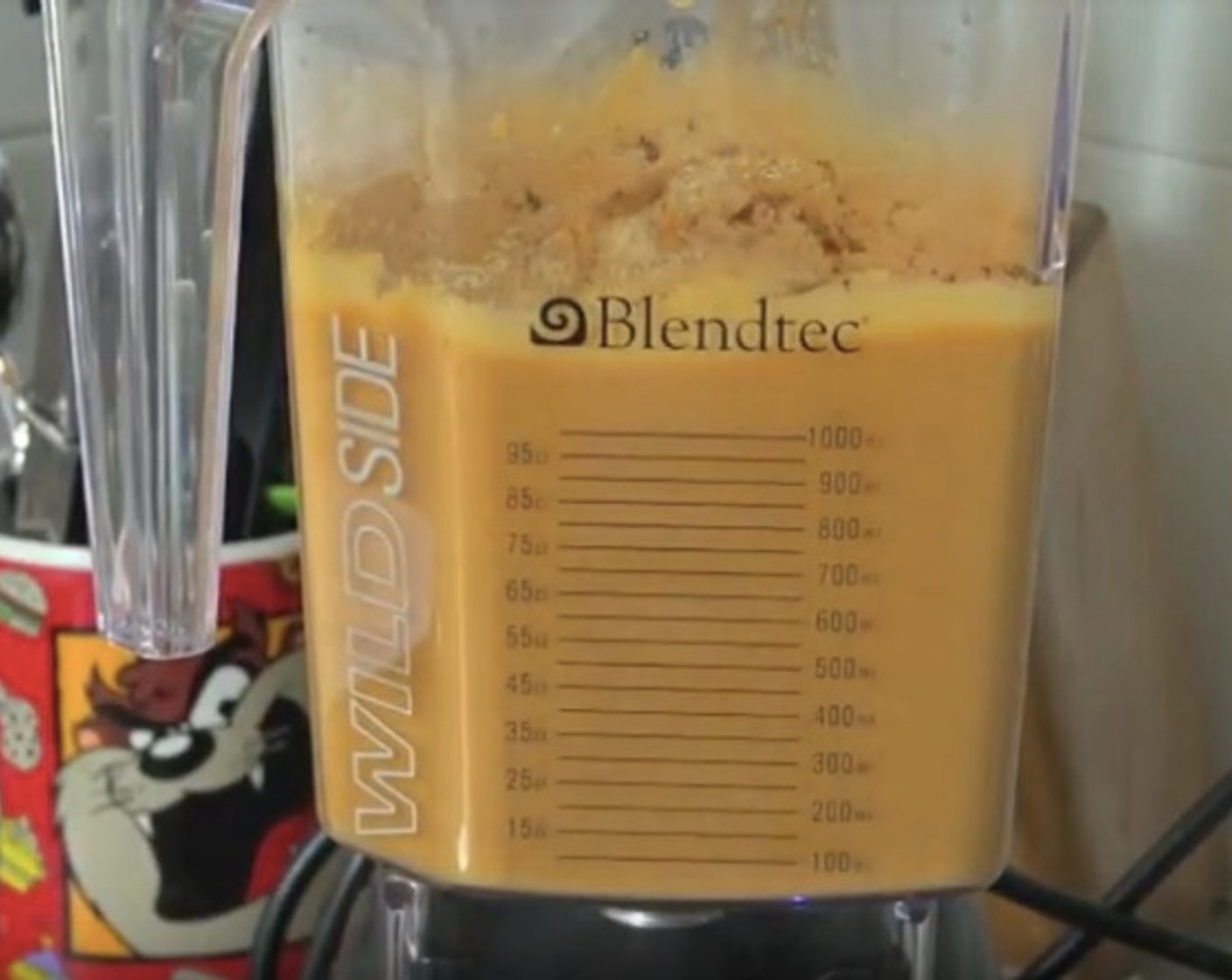 step 10 Transfer sweet potato mixture to blender. Add Orange Juice (1/3 cup), Brown Sugar (1 cup), Ground Cinnamon (1/2 Tbsp), Vanilla Extract (1 tsp) and the 3 whole Eggs (3). Blitz until smooth.