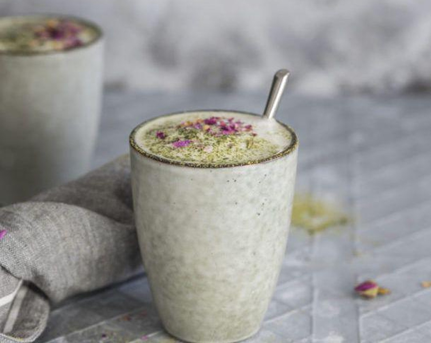 Matcha Latte with Coconut Milk