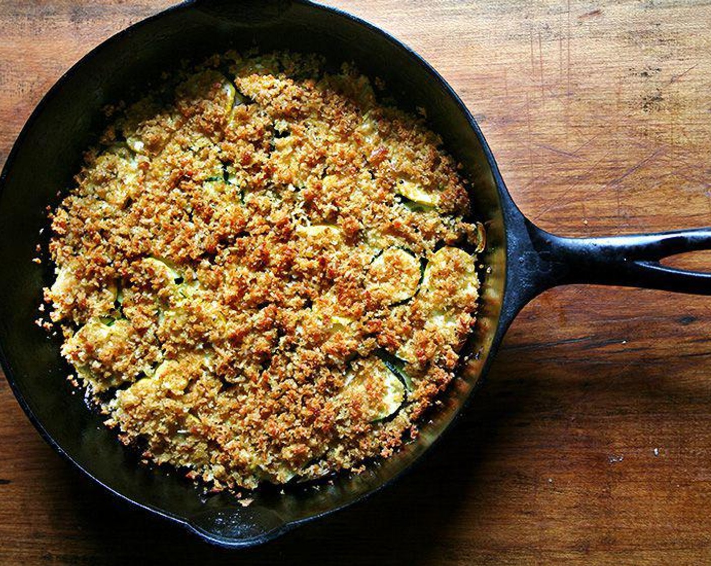 Summer Squash and Onion Gratin