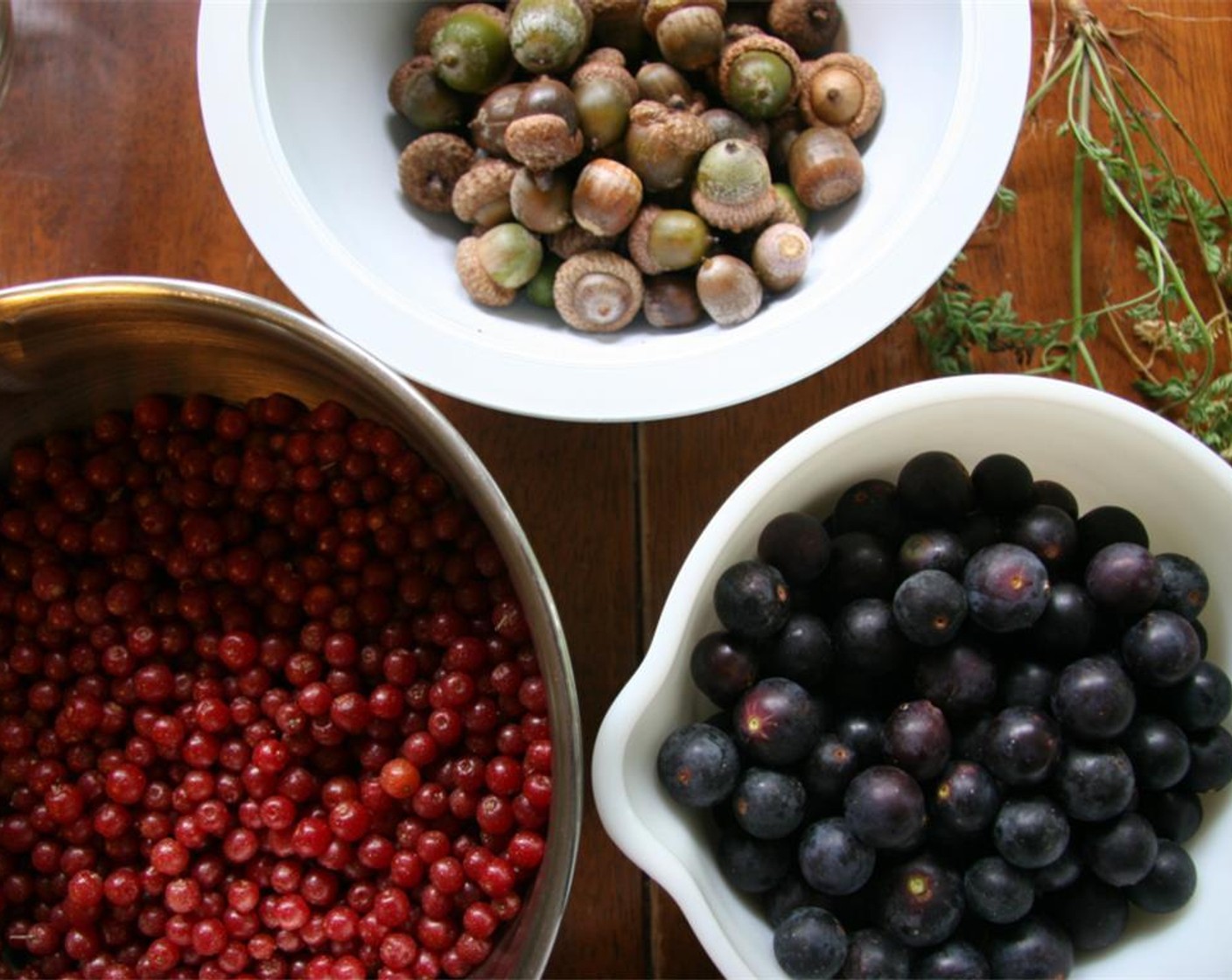 step 1 Wash and stem the Wild Grapes (4 cups).