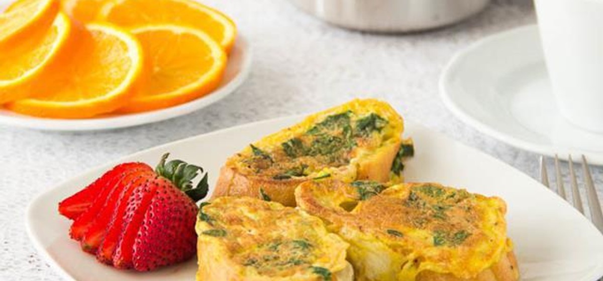 Eggless Spicy Spinach Bread Recipe