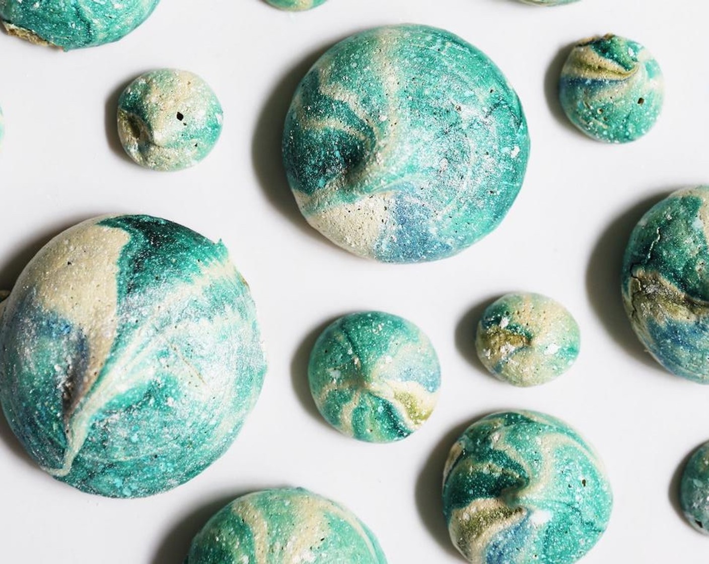Mermaid Meringues