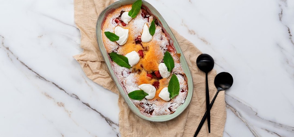 Rhubarb and Cake Recipe | SideChef