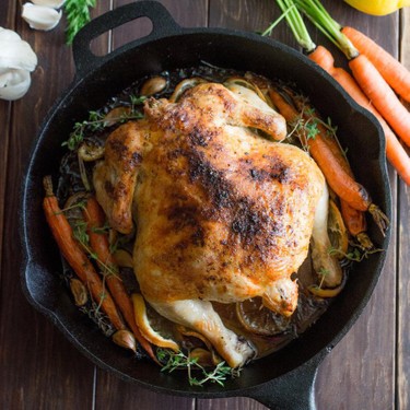 Lemon Roasted Chicken Recipe | SideChef