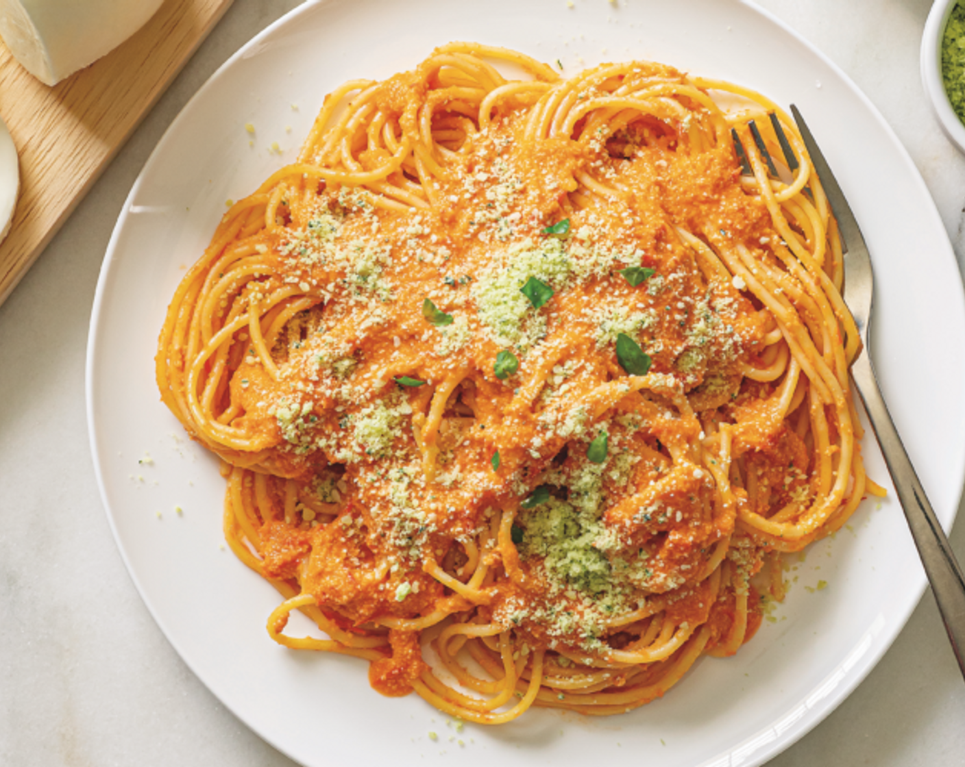 Pomodoro Formaggio Spaghetti