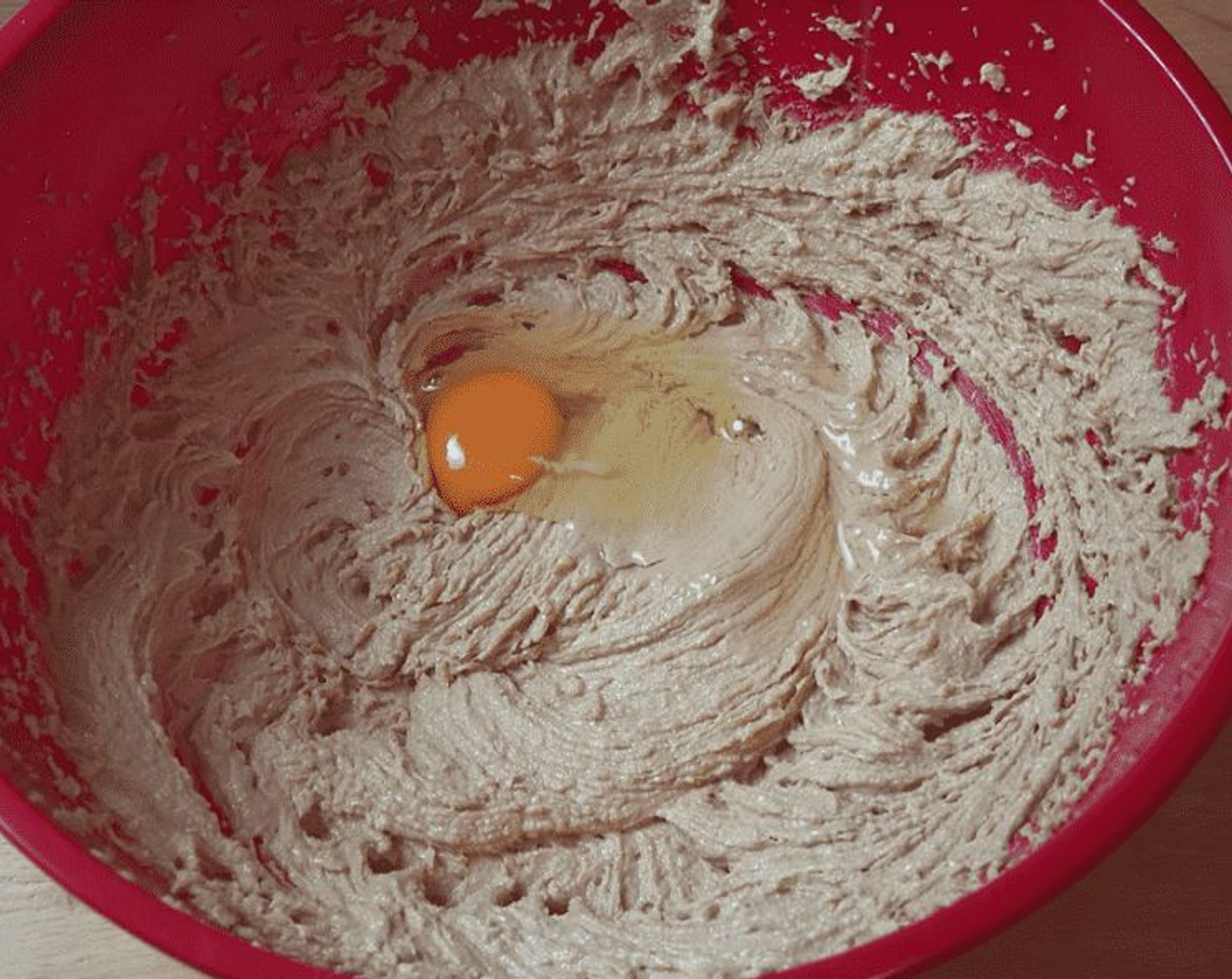 step 2 Add in Eggland's Best Classic Egg (1) and beat into the mixture.