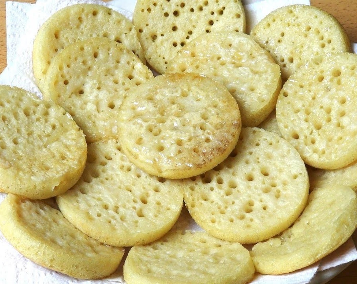 Home Made Crumpets