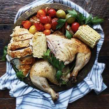 Whole Roast Summer Chicken Recipe | SideChef