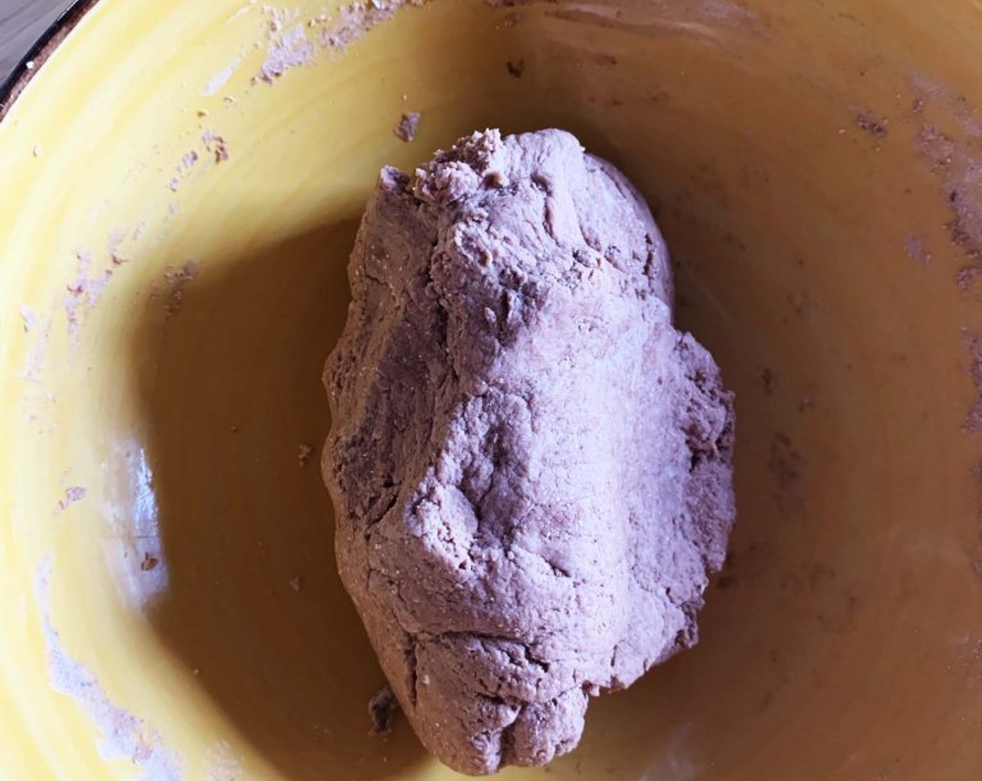 step 4 Mix until you get a smooth and soft, but not sticky, dough.