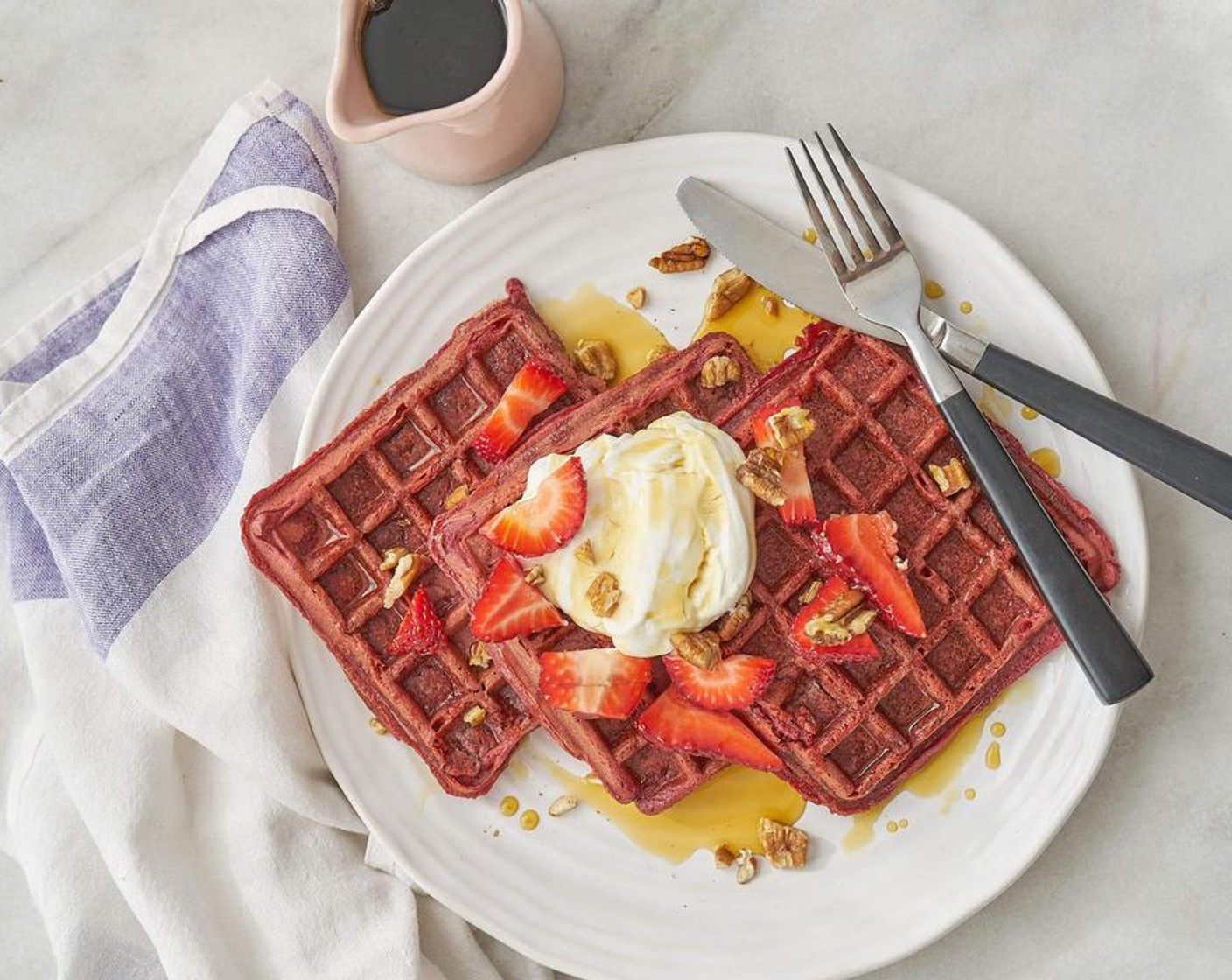 step 4 Top with fresh-cut strawberries, Coconut Yogurt (to taste), and Maple Syrup (to taste). Enjoy immediately!