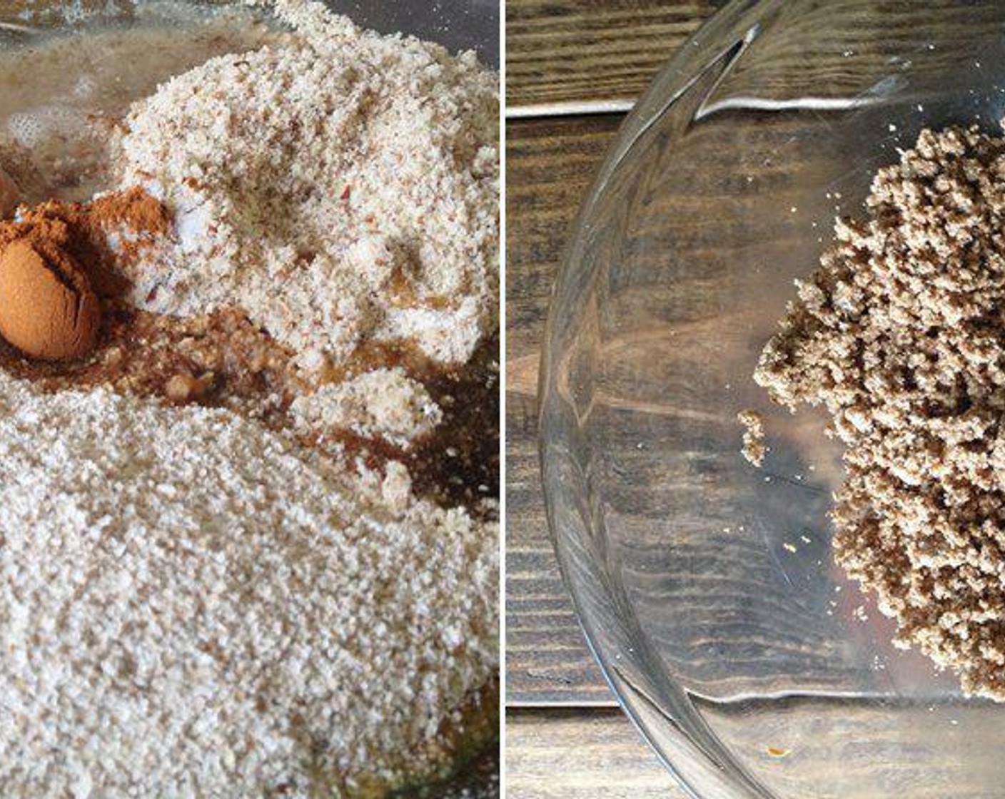 step 3 Add the Peanut Butter (4 Tbsp), Coconut Oil (3 Tbsp), Pure Maple Syrup (2 Tbsp), Simply Organic Cinnamon, Ground (1/2 tsp), Pure Vanilla Extract (1/2 tsp), and Fine Sea Salt (1 pinch) into the bowl. Stir until thoroughly combined. The dough should be fairly sticky like cookie dough.
