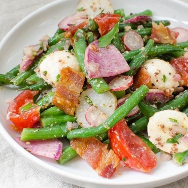 Tangy Green Bean Ciliegine Salad Recipe | SideChef