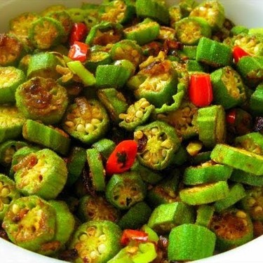Stir-Fried Curry Okra Recipe | SideChef
