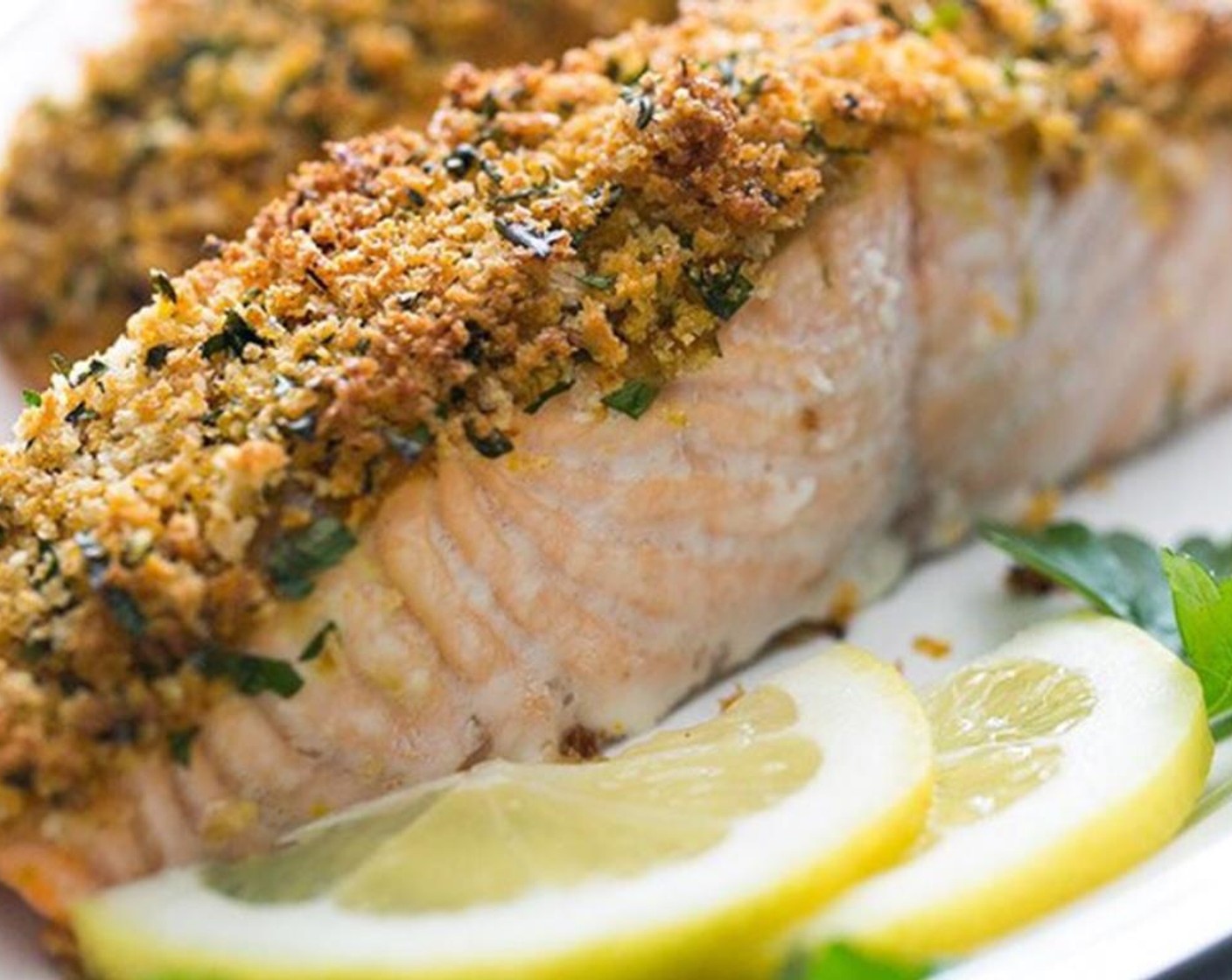 Almond Crusted Wild Salmon with Honey Mustard Recipe | SideChef