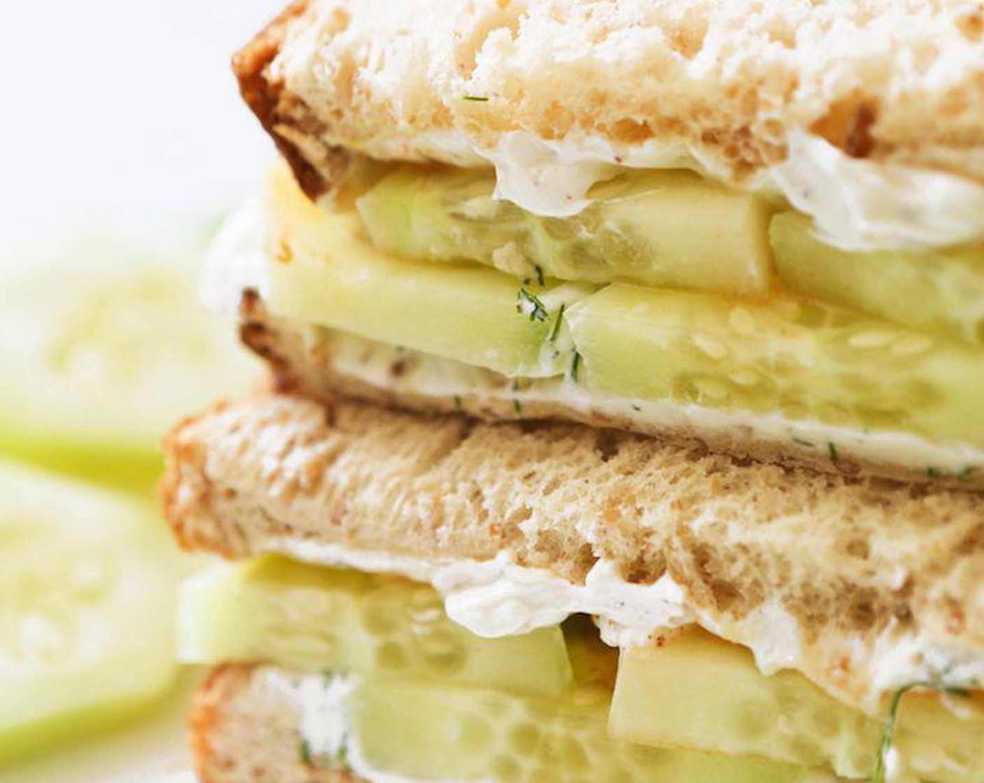 Cucumber Cream Cheese Sandwiches