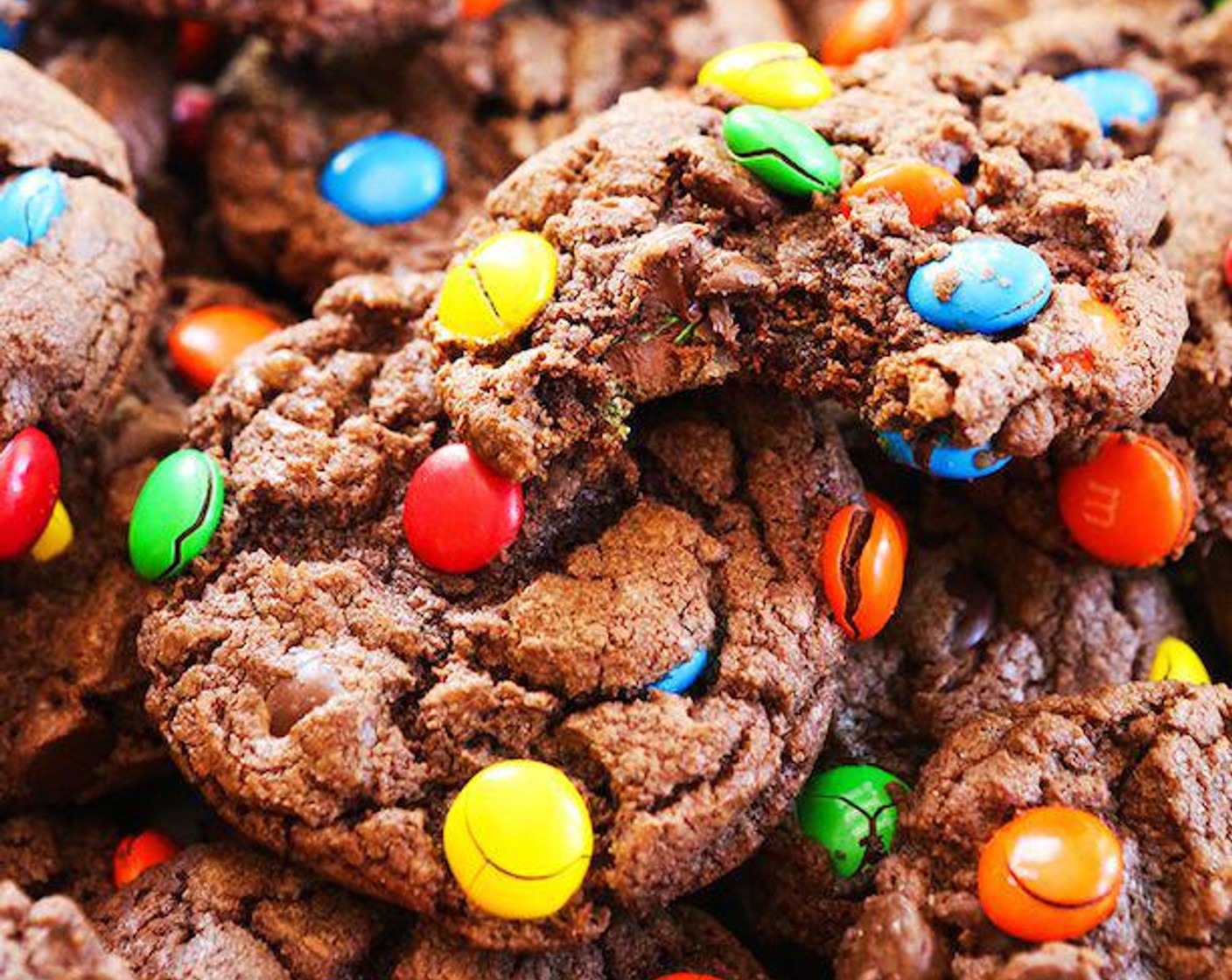 The Best Chocolate M&M's Cookies