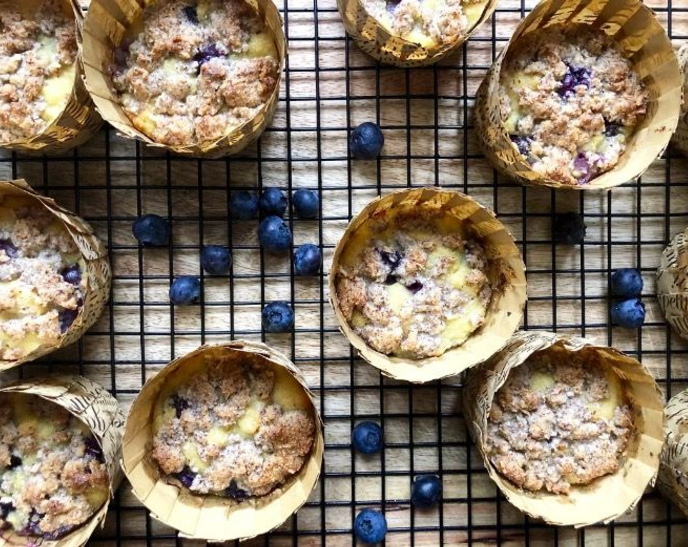 Coconut Flour Blueberry Muffins