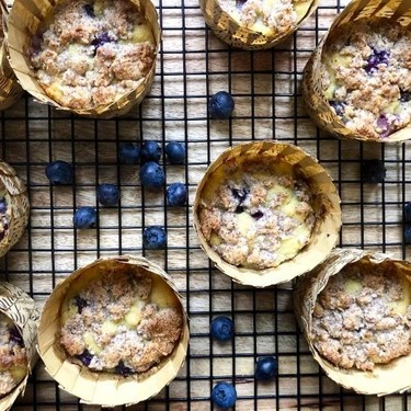 Coconut Flour Blueberry Muffins Recipe | SideChef