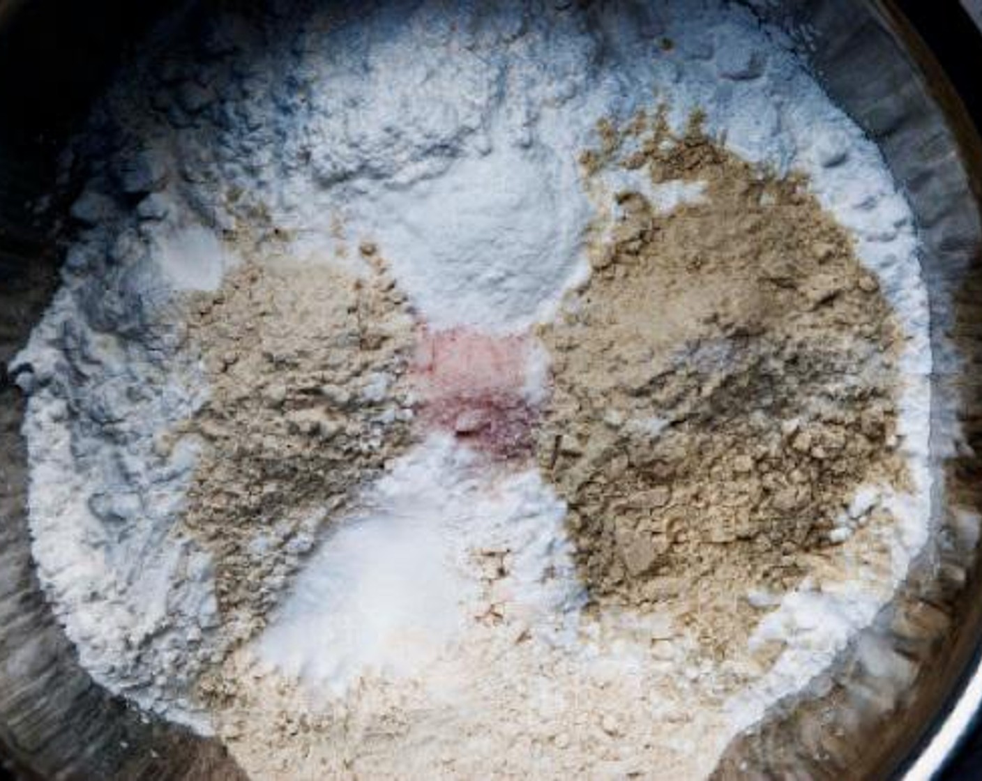 step 3 In a large bowl, whisk together the Rice Flour (1 cup), Quinoa Flour (1 cup), Buckwheat Flour (4 Tbsp), Corn Starch (1/2 cup), Tapioca Starch (1/2 cup), Baking Powder (1 tsp), Baking Soda (1/2 tsp), and Salt (1/2 tsp).