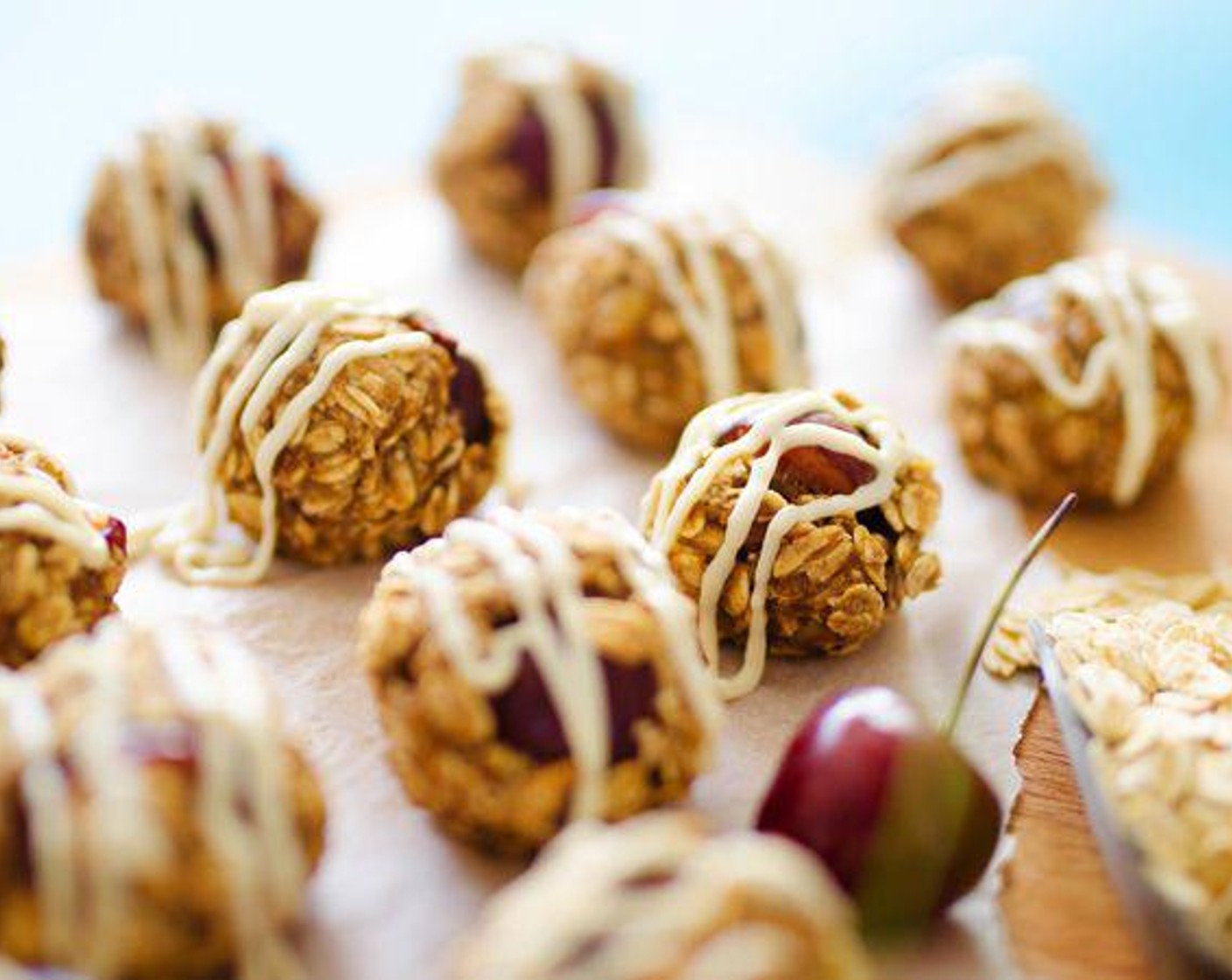 Cherry Cheesecake Oat Cookies