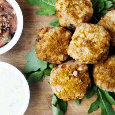 Stinky Tofu Century Egg Meatballs with Kaya Coconut Jam Recipe | SideChef