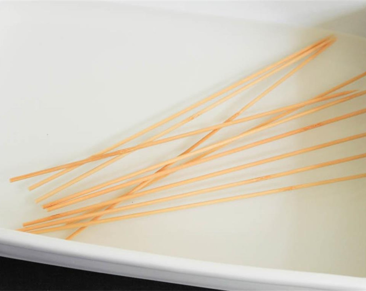 step 1 If you are using bamboo skewers, make sure to soak them in water for at least 20 minutes.