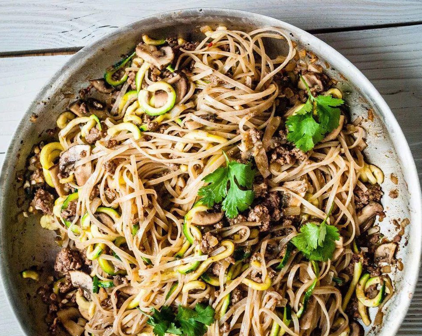 Grass-Fed Beef and Zoodle Pad Thai