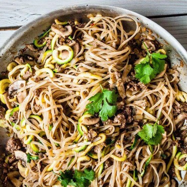 Grass-Fed Beef and Zoodle Pad Thai Recipe | SideChef
