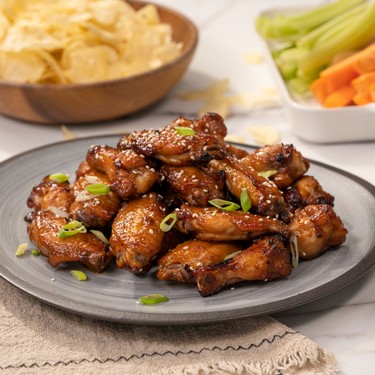 Air-Fried Teriyaki Chicken Wings Recipe | SideChef