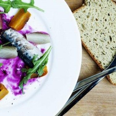 Creamy Beets and Sardines Salad Recipe | SideChef