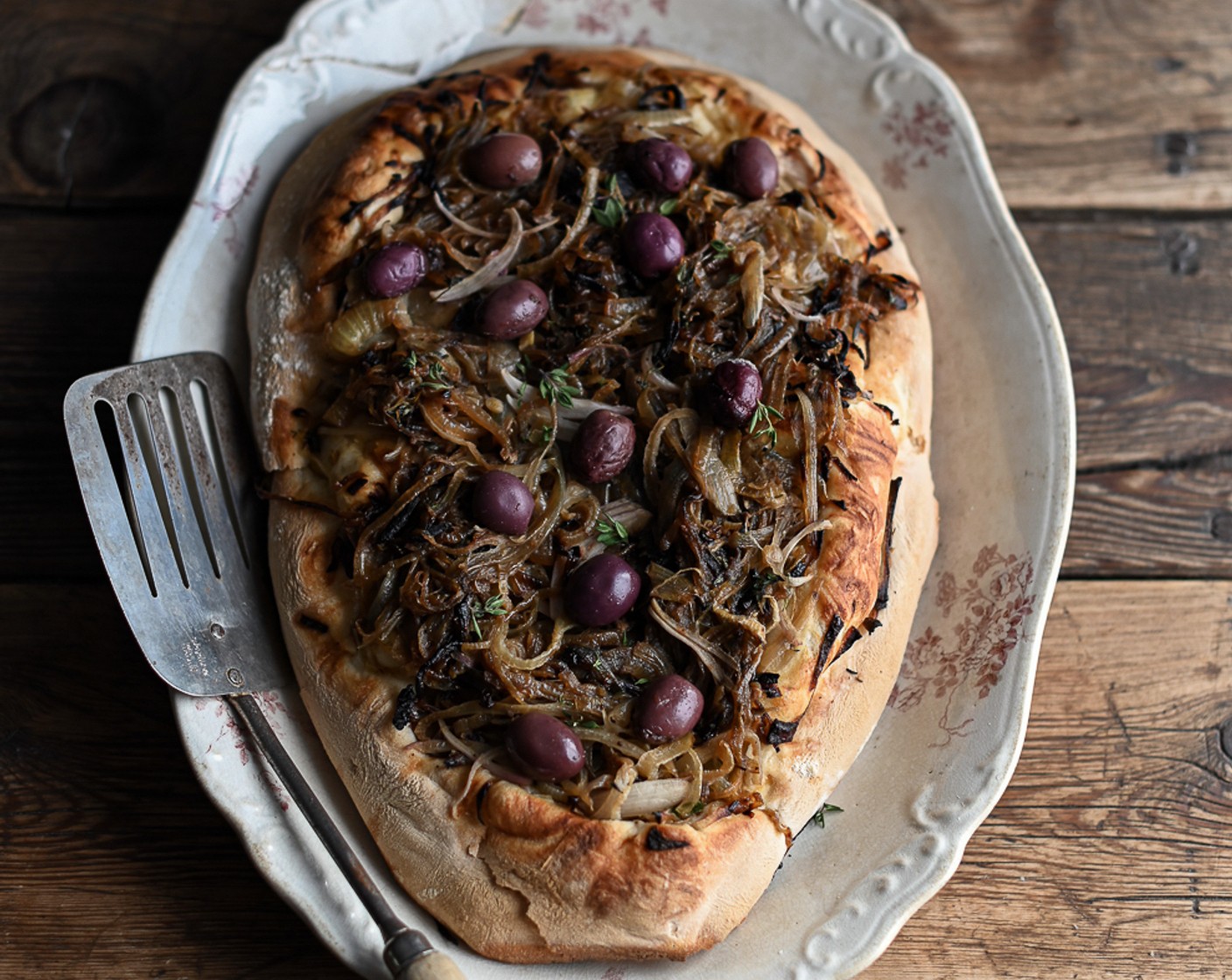 step 9 Season the focaccia with Ground Black Pepper (to taste) and bake for 20 minutes or until the dough has turned golden brown.