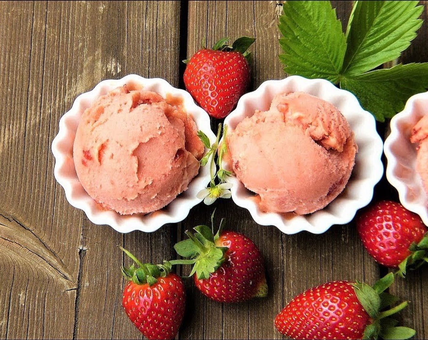 Coconut Strawberry Ice Cream Recipe SideChef
