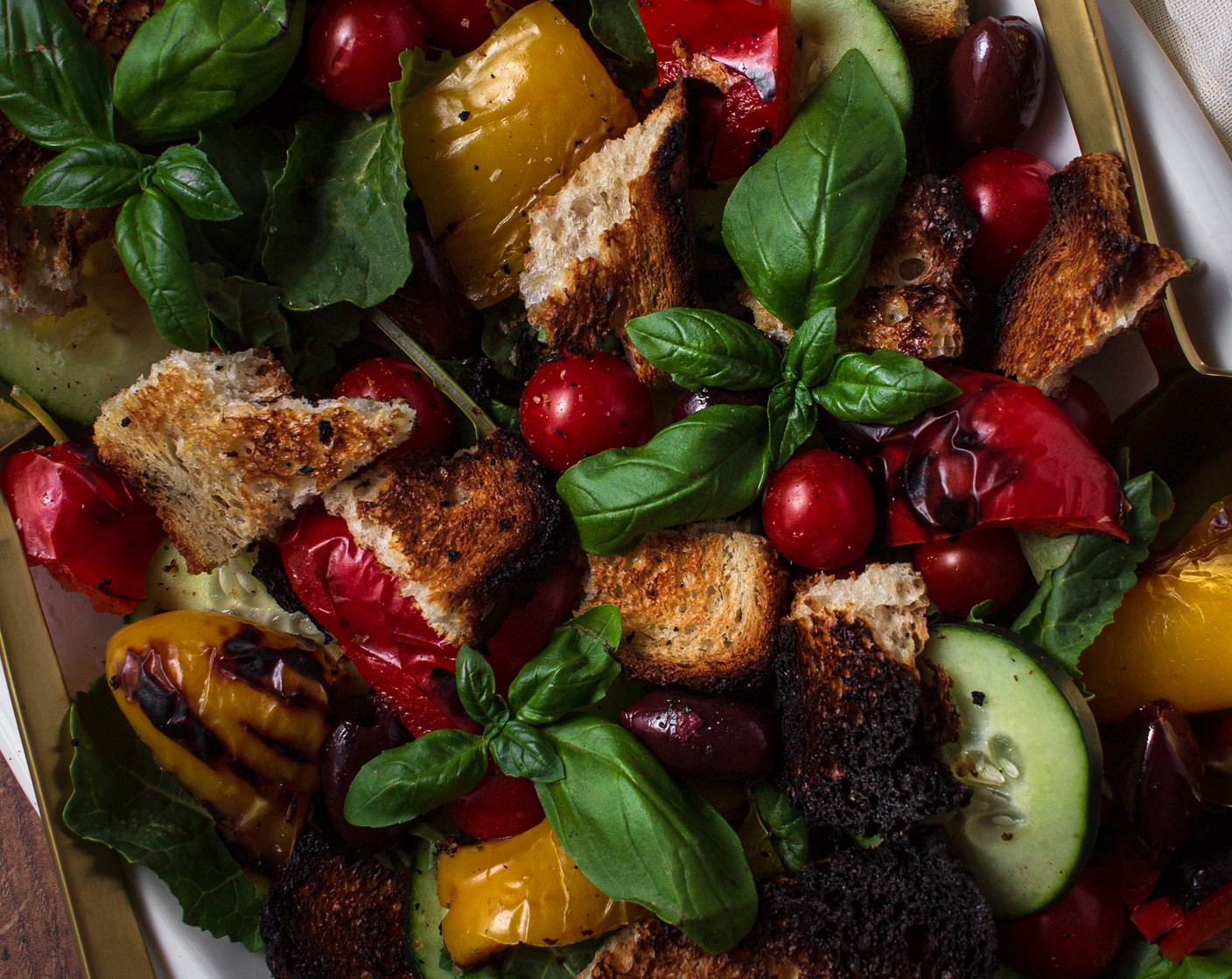 Grilled Panzanella Salad