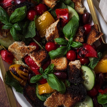 Grilled Panzanella Salad Recipe | SideChef