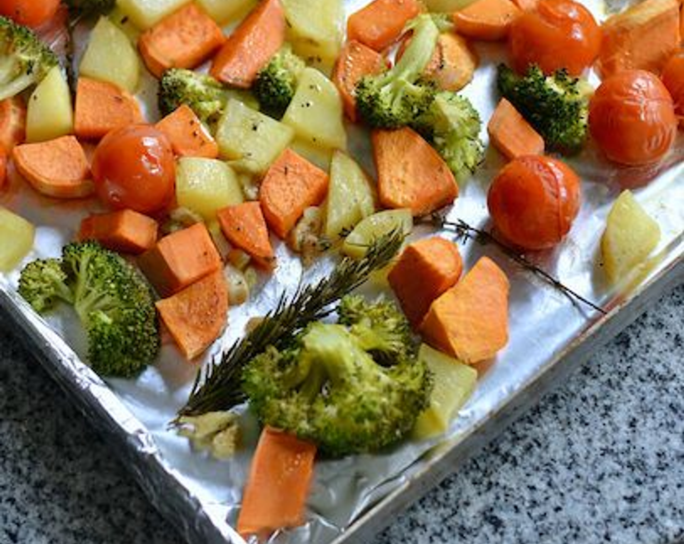 Honey Garlic Roasted Vegetables