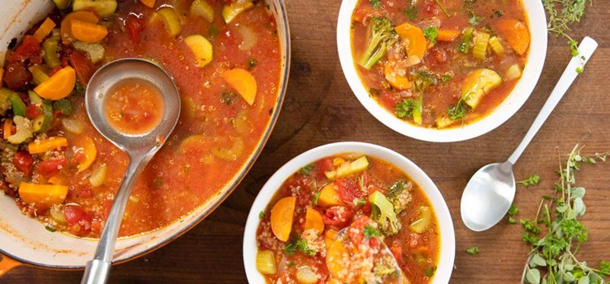 Vegetable Quinoa Soup Recipe | SideChef