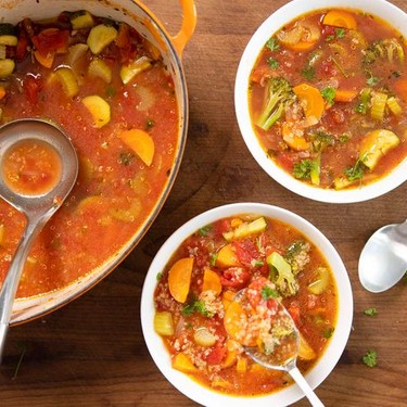 Vegetable Quinoa Soup Recipe | SideChef