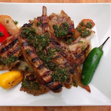 Grilled Veal Breast, Sauteed Potatoes, Chimichurri Recipe | SideChef