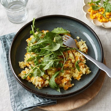 Pumpkin Risotto with Feta Recipe | SideChef