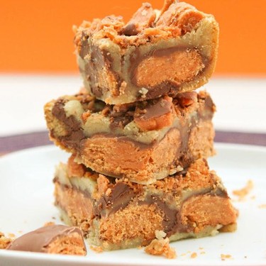 Butterfinger Cookie Bars Recipe | SideChef