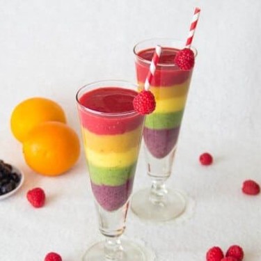 Rainbow Smoothie Recipe | SideChef