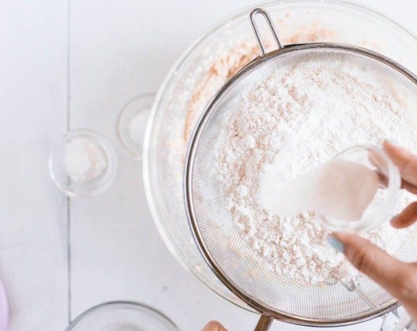 step 3 Sift the Oatmeal (2 cups), All-Purpose Flour (2 cups), Salt (1/4 tsp), Baking Powder (1 tsp), and Baking Soda (1 tsp) together and add to the wet mixture. Fold in the Gumdrops (1 1/2 cups).