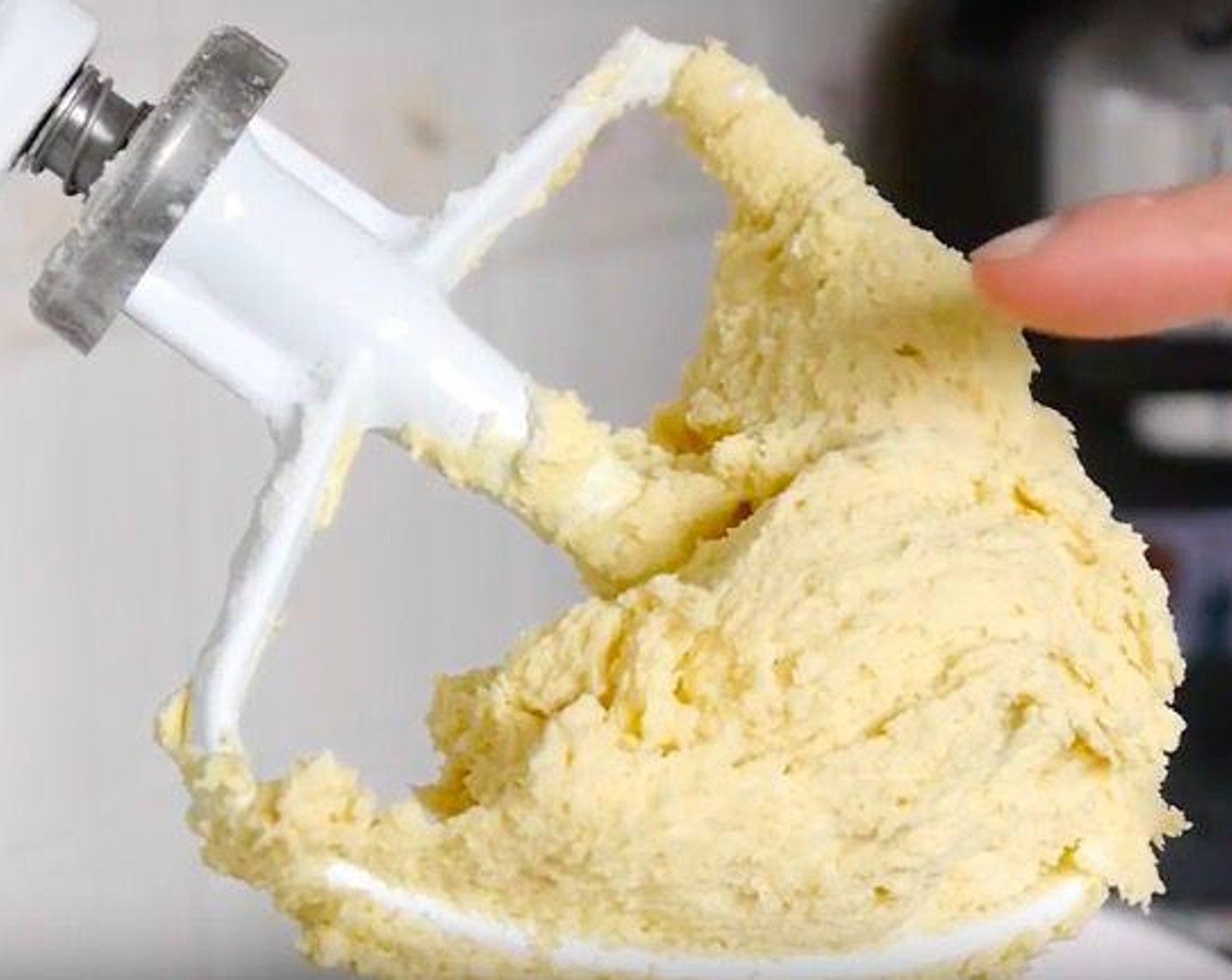 step 2 In a mixer or bowl soften the Unsalted Butter (1 cup). Add the Granulated Sugar (1/2 cup) and beat until it forms a soft cream. Add the Egg (1) and mix until all has combined.