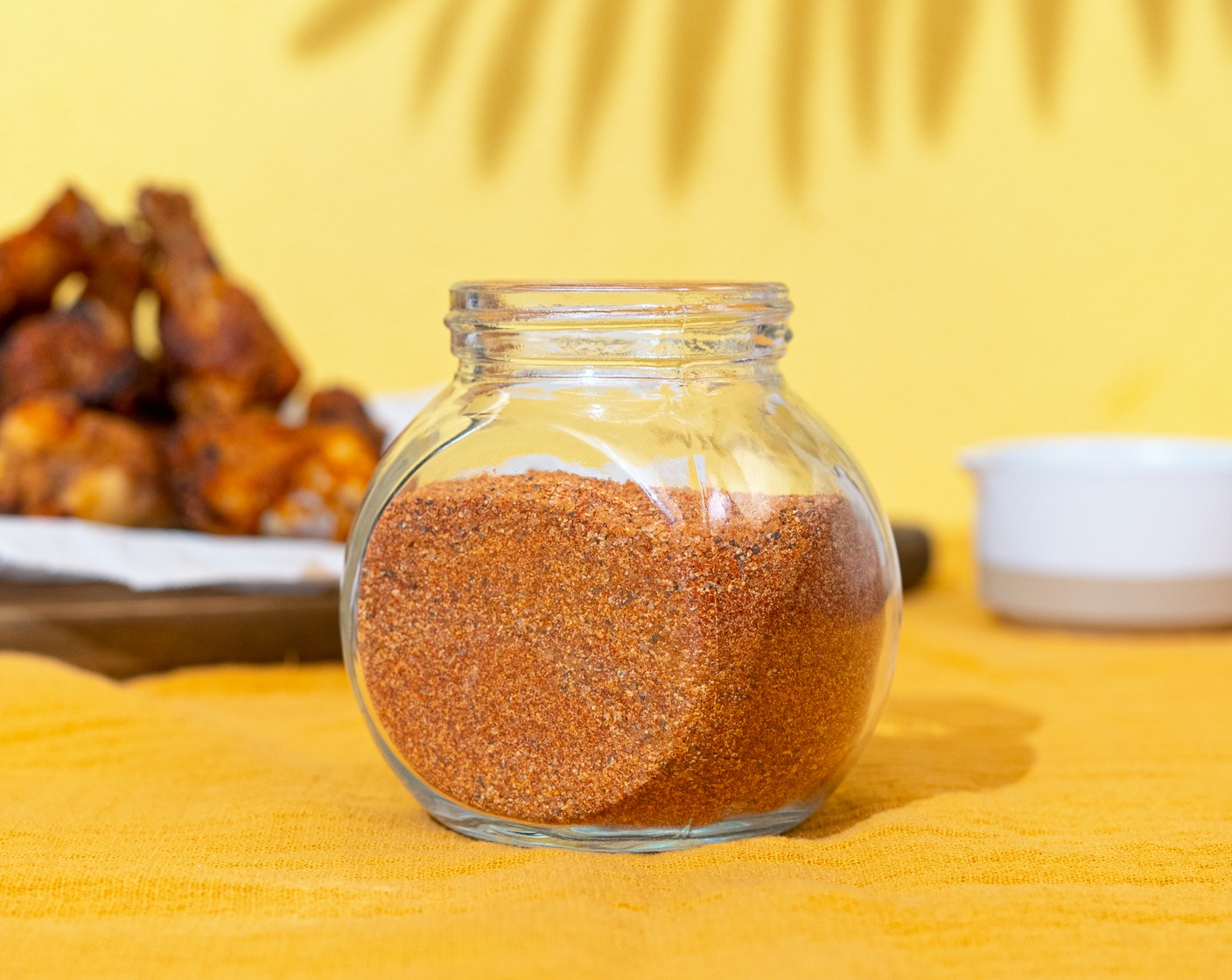 step 1 In a small mixing bowl, add the Dark Brown Sugar (3 Tbsp), Smoked Paprika (3 Tbsp), Coarse Salt (3 Tbsp), McCormick® Garlic Powder (2 Tbsp), Onion Powder (2 Tbsp), Ground Black Pepper (1 Tbsp), Baking Powder (1/2 cup), and All-Purpose Flour (1 1/3 cups) together and mix well. Store in an air-tight container for up to 6 months in a cool, dry place.