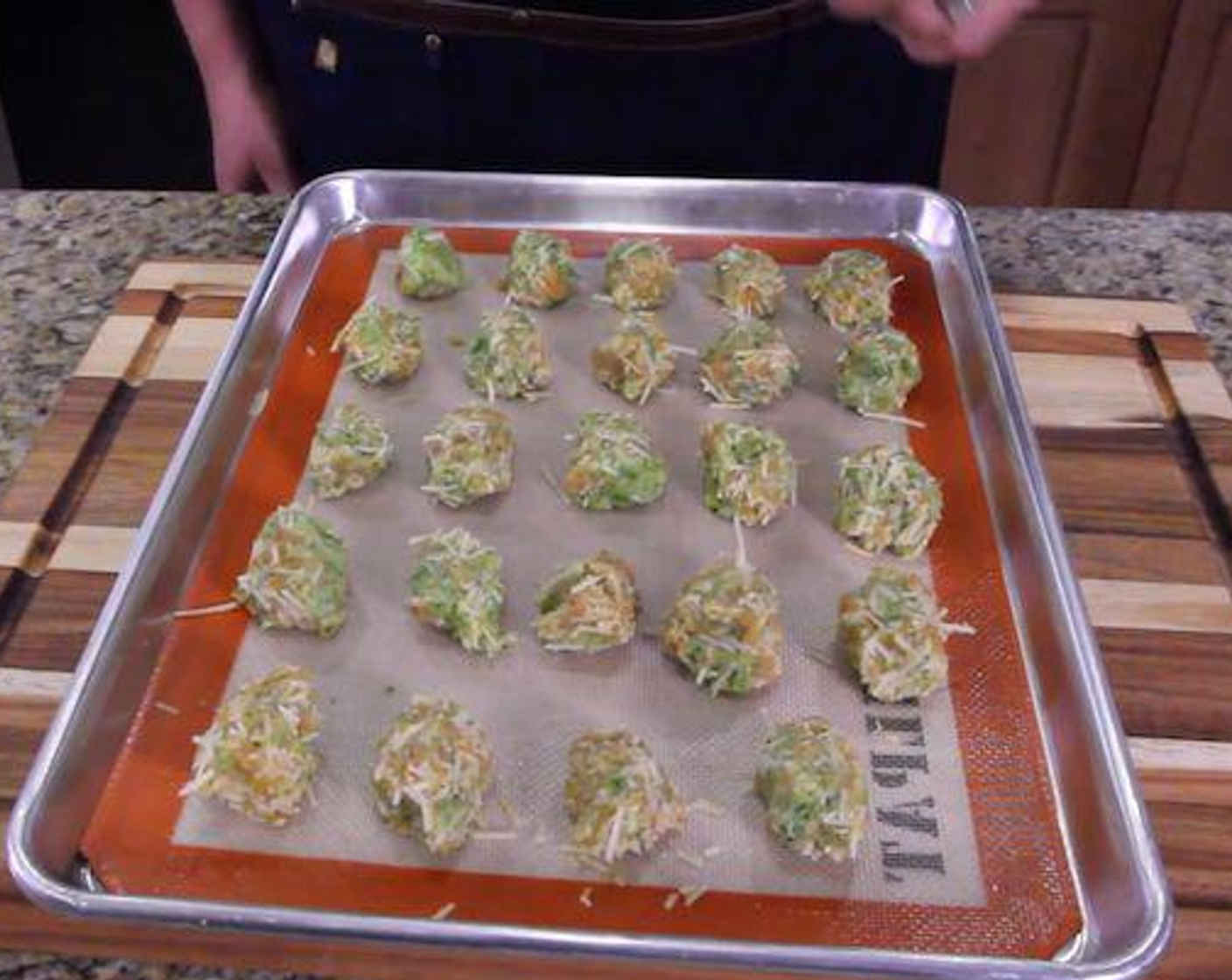 step 7 Bake for about 15-20 minutes, until bottoms are golden brown and crispy. Flip over and bake for another 5 minutes.