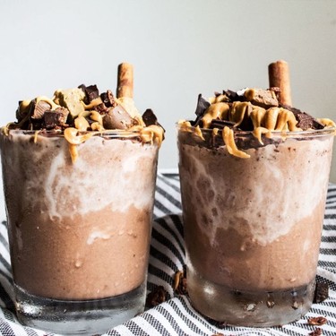 Vegan Chocolate Coconut Shake with Granola Recipe | SideChef