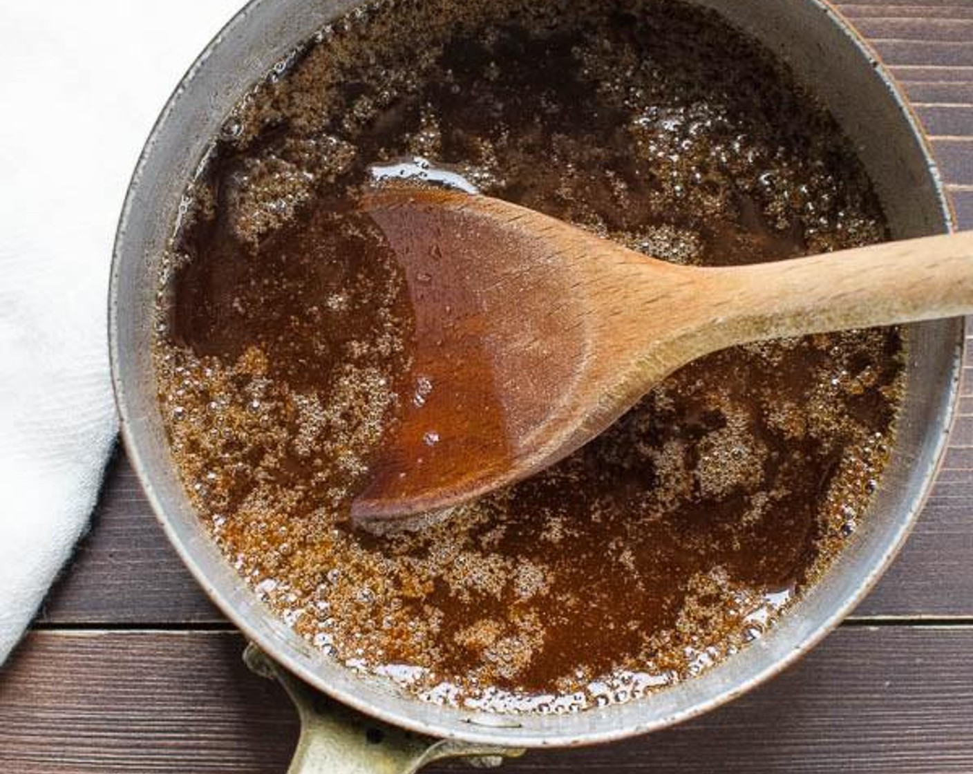 step 3 In a small saucepan, add the Brown Sugar (1/2 cup), Pure Maple Syrup (1/2 cup), Canola Oil (1/3 cup), Ground Cinnamon (1 tsp), and Salt (1/4 tsp). Heat over medium high heat, stirring constantly until brown sugar dissolves (do not boil).
